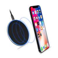 Factory Fast Charging 10W Qi Wireless Charger for iPhone 8/ 8 Plus/X Fast Wireless Charging Pad For Samsung For Huawei