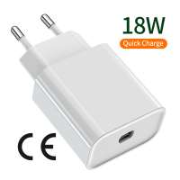 USB C Wall Charger 18W PD  Type C Plus 1 USB US EU Plug for Ipad Pro iPad Pro iPhone 11