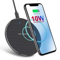 Universal 10W Wireless Charger Wireless Receiver Pad for iPhone for Samsung for Huawei  Fast Charging Wireless Charger